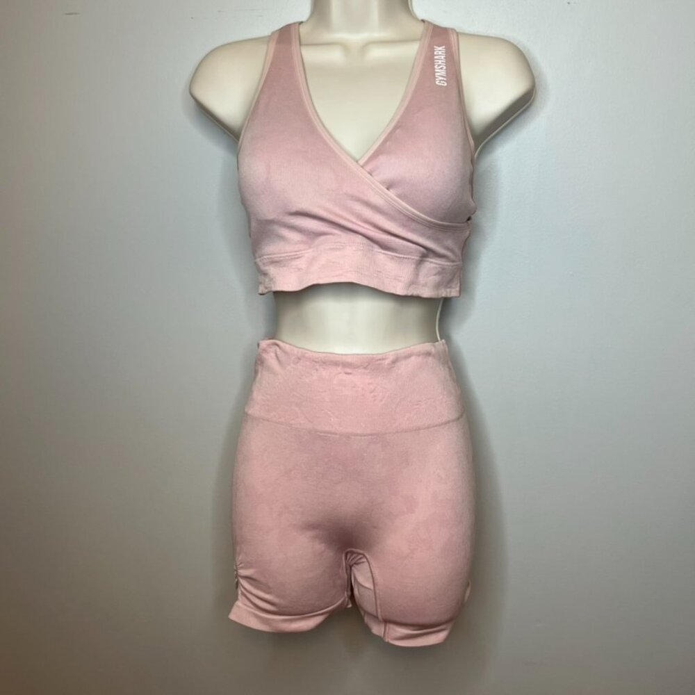 Gymshark Pink Sports Bra (M) - Picture 2 of 10